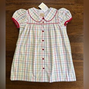 NWT Beaufort Bonnet Co Multicolor Check Dress 6